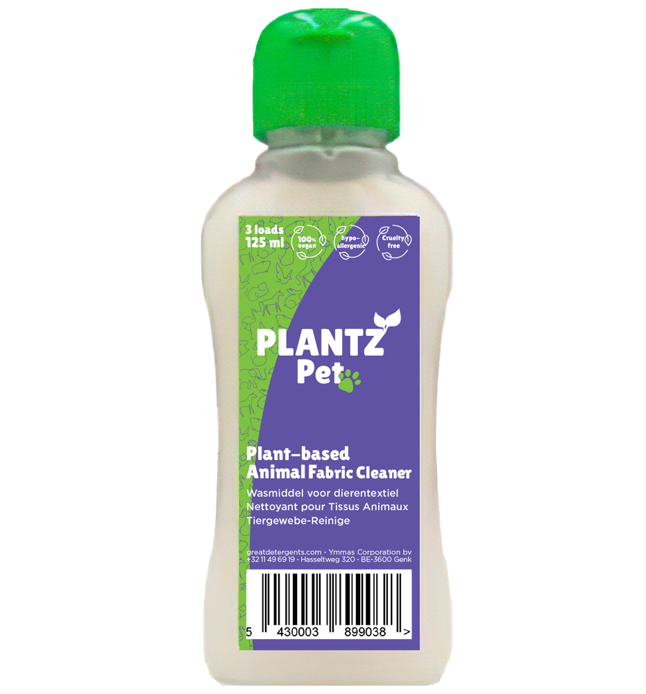 Plantz Pet staaltje - 125ml - Plantaardig wasmiddel voor dierentextiel